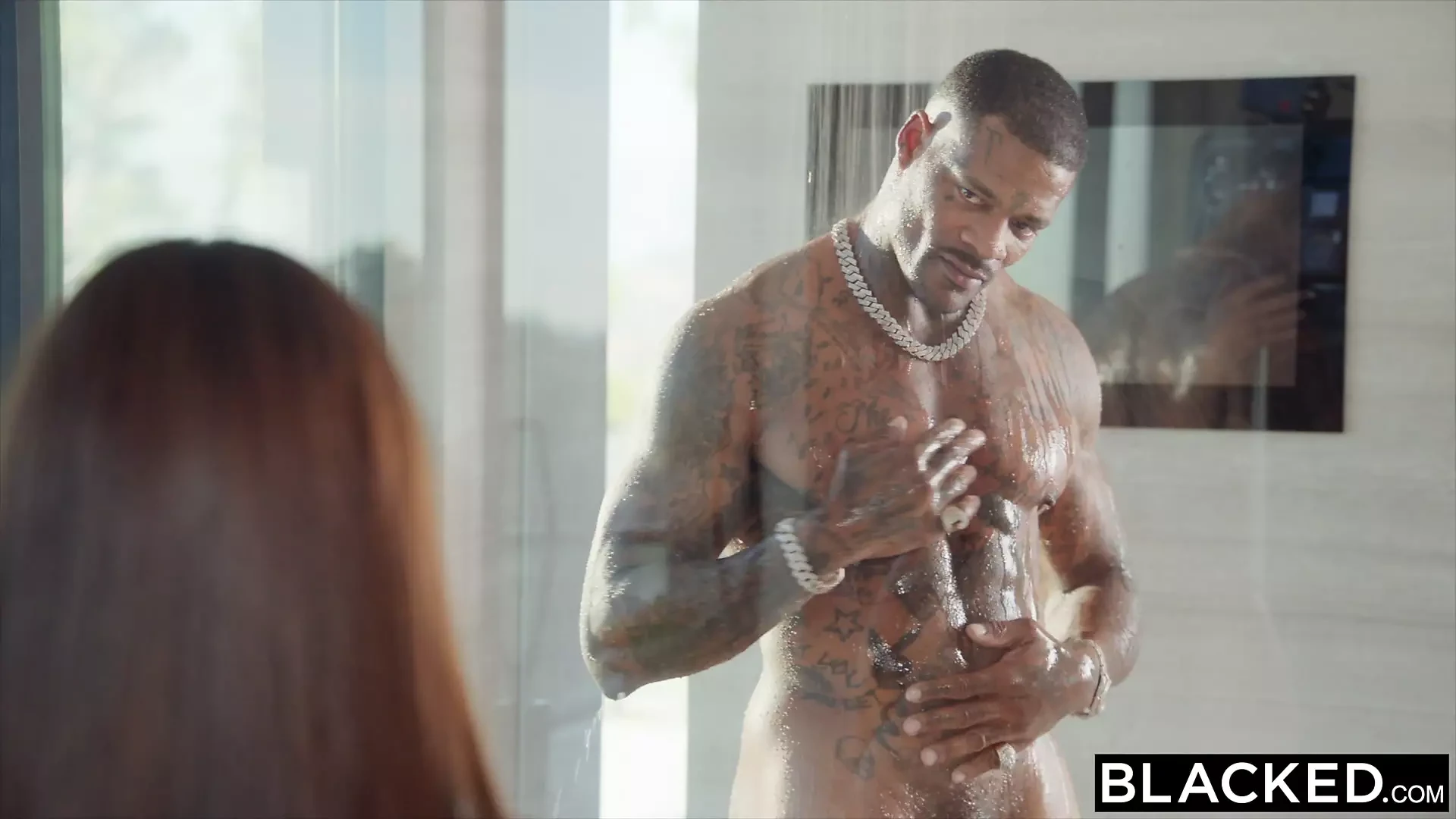 BLACKED Curvy Goddess Violet Ditches BF For Jason's BBC