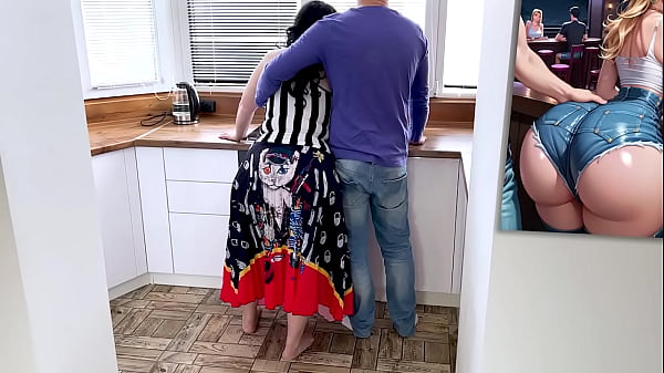 Stepmom loves to cuddle and gets a dick in the ass for it