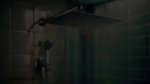 Timeless Asian beauty took a shower